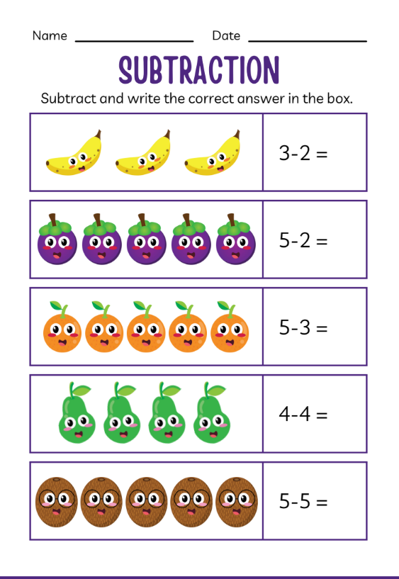 Numbers and counting sample 4